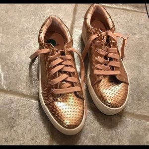 Rose Gold Sneakers